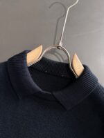 GUCCI 2025 official website's latest winter sweaters, synchronized with popular items on sale at counters! Specially supplied wool blended fabric Comfortable to feel It can directly touch the skin, with exquisite embroidered logos and badges that are extremely eye-catching! Details highlight the fashionable charm of big brands Exquisite craftsmanship Stereoscopic cutting style The wearing effect is unbeatable and handsome! All three standards are complete! Size: M-3XL - Image 2