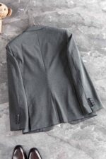 New# two ⃣ Dior Business Set # 【 Suit 】 ➕ A proper suit holds a significant position in the hearts of many people, whether it's for elite workplaces or other formal occasions. Wearing a suit when you're hesitant is a good choice. In the trend of increasingly pursuing customization and personal fashion, the cutting of suits is no longer just about cutting well and shaping neatly. It is more about having a unique design sense while ensuring that the suit has a proper fit, making the wearer the center of attention in an instant. At the same time, suits are different from other clothing, and there is no clear seasonal division, which indicates that suits can be worn at any time.A traditional basic silhouette suit set, with a moderately trimmed waist, creates a naturally slimming waist shape, easily creating a free and casual streamlined version. But in a situation where the styles are vastly different, in order to stand out and become a suit that combines fashion and wearability, having a crisp style alone is not enough. Special textures and fabric textures can make the suit stand out. Simplicity and grandeur are achieved with extreme attention to detail. The stable and classic flat collar has been ironed and shaped multiple times, resulting in a consistently firm and non deformable collar surface. The iconic embroidery features this design 🐝 logo! Even the simple embroidery is depicted very well, which is enough to show the brand's profound skill in handling details! The fine hair fibers on the surface of the fabric create a more comfortable texture, without pilling or shedding, making it easy for daily wear and maintenance. Naturally presenting a variety of colorful grid textures, forming a unique flower pattern! The matching suit pants have a crisp silhouette, and with fine plaid patterns, you can transform into long pants in minutes! Extremely excellent detail portrayal combined with highly stylized fabrics, the fashionable effect on the back of the body fully showcases the British gentleman!!!Exquisite craftsmanship and square patterns are standard elements that make up a high-quality suit. A sophisticated suit can not only become your most important partner in the workplace, but also allow you to gracefully navigate various social occasions. Suits are different from other categories of clothing. Apart from some particularly functional fabrics, they can complement other clothing throughout the year. However, in the situation of vastly different styles, in order to make a fashionable and introverted suit that stands out, one can only focus on the essence of the fabric.The traditional basic slim fit silhouette suit jacket, with a moderate amount of decoration at the waist, creates a casual and practical streamlined version, and regularly releases some streamlined and elegant casual suits. This set is highly textured, with a simple and elegant overall design that is both steady and classic. It also has a delicate and elegant formal style. After multiple integrations and pressing, the shape is naturally flat and three-dimensional, and the Gongzhen technique is used for secondary threading and shaping, ensuring that even with multiple layers of fabric stitching, it still has a stylish and gentlemanly collar.Putting all the focus on the essence of the fabric, the overall feel is comfortable, smooth, lightweight, and textured. Although the fabric appears thin and light, it exudes a special sense of nobility! All production materials are made of Australian Merino wool, especially skilled in fine spinning 110-140 count high-end fabrics, known worldwide for its classic and solemn design style. Many celebrities, even US presidents, choose suits for important occasions, which shows their prestigious status in the industry! The combination of unique fabrics and classic slim fit designs creates a classic and fashionable casual suit with modern urban characteristics, allowing wearers to become elegant gentlemen at any time. A proper suit holds a significant position in the hearts of many people, whether it's for elite workplaces or other formal occasions. Wearing a suit when you're hesitant is a good choice. In the trend of increasingly pursuing customization and personal fashion, the cutting of suits is no longer just about cutting well and shaping neatly. It is more about having a unique design sense while ensuring that the suit has a proper fit, making the wearer the center of attention in an instant. At the same time, suits are different from other clothing, and there is no clear seasonal division, which indicates that suits can be worn at any time.A traditional basic silhouette suit set, with a moderately trimmed waist, creates a naturally slimming waist shape, easily creating a free and casual streamlined version. But in a situation where the styles are vastly different, in order to stand out and become a suit that combines fashion and wearability, having a crisp style alone is not enough. Special textures and fabric textures can make the suit stand out. Even a small lapel pin is depicted very well, which shows the brand's profound skill in handling details!The fabric is finely spun from 20% wool, 61% polyester fiber, 16% viscose fiber, and 3% spandex. It has a soft and smooth feel, and the fine wool fibers on the surface create a more comfortable texture. It does not pill or shed, making it easy to wear and maintain in daily life. The matching suit pants have a crisp silhouette, excellent detail portrayal, and highly stylized fabric, making them look fashionable and elite gentlemen when worn!!!Sizes 46-54 (S-2XL) cannot be disassembled for saleSize recommendation (standard version):Height 175-145 pounds, try on size M to fit well - Image 4