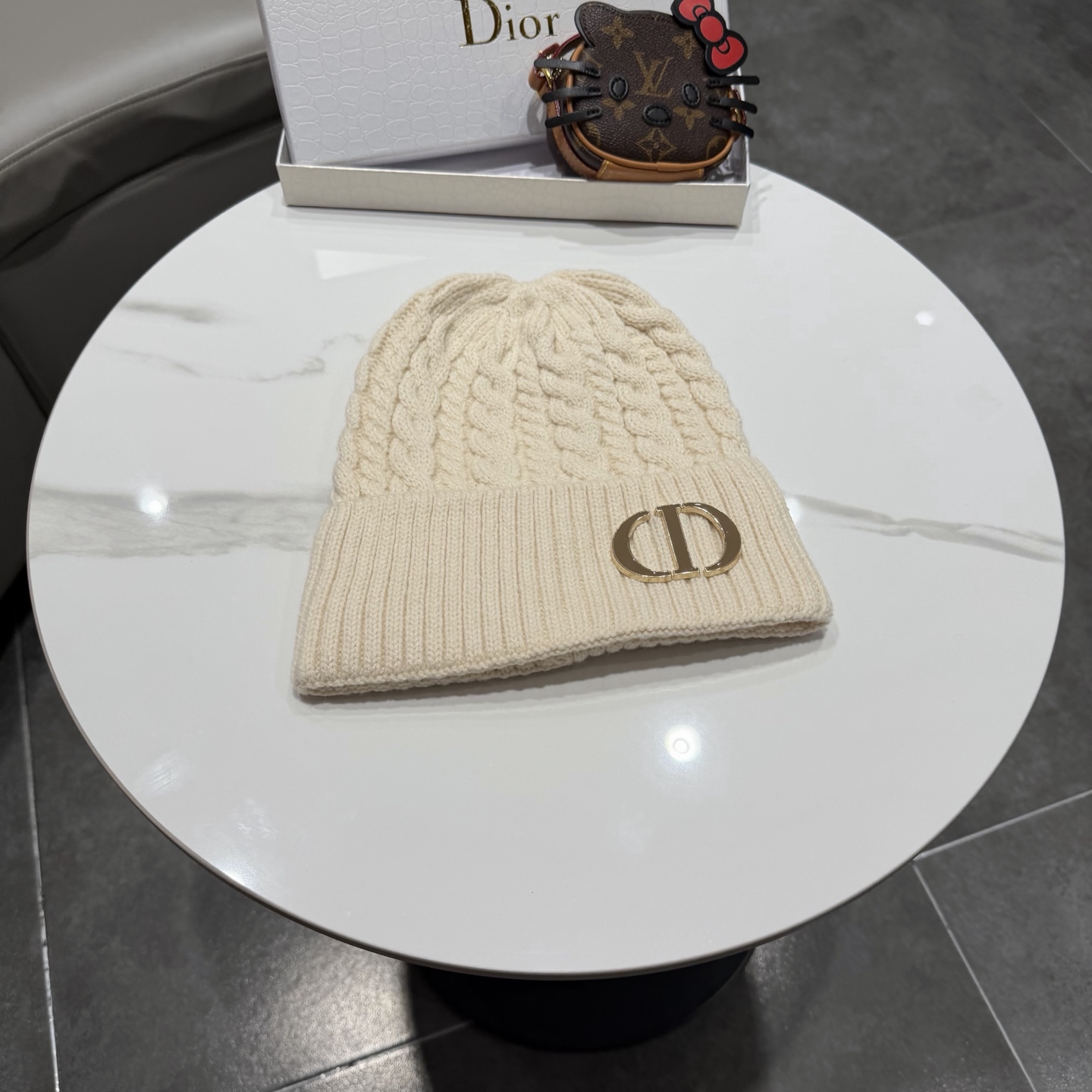 Dior 迪奥针织毛线帽，羊毛帽
