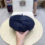 Burberry (Burberry's new high-quality checkered beret, painter's hat, British octagonal hat, men's and women's autumn and winter casual versatile beret hat) - Image 8
