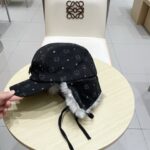 💰rada普拉达小众保暖雷锋帽防寒护耳毛绒鸭舌帽男女秋冬显脸小百搭棒球帽 - Image 9
