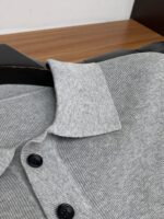 The latest fashion trend effect of the 2025 autumn and winter new knitted wool sweater long sleeved sweater, with fashionable new charm, elements and modern street style fusion, is a "heavenly official's work" with full beauty value Customer supplied knitted wool fabric! Flat series design! The touch is smooth and delicate, and the breathable and comfortable feeling is impeccable The minimalist and fashionable design comes from the latest techniques of trendy fashion, showcasing avant-garde and unique personality A must-have item for fashionistas to express the meticulous fashion atmosphere of the new season 👫 Same gender design. Size: M-3XL - Image 8