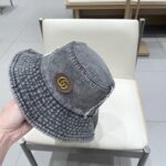 Gucci古奇美式复古西部牛仔渔夫帽女2025新款大头围遮阳帽防晒户外登山帽 - Image 6