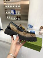 Gucci leather shoes, loafers - Image 3