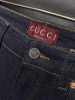 【Gucci Jeans | Classic Denim, Engraved with Luxury DNA】 When street style meets haute couture, a pair of jeans can become a badge of status.
Deconstructing the language of denim with centuries-old craftsmanship, we infuse every inch of fabric with a modern attitude and luxurious details, making everyday wear a silent declaration of taste.
✨ A pair of jeans is an attitude, and even more so, a legacy.
It's not just a wardrobe essential, but also an interpretation of the brand's spirit—
"From suitcases to jeans, we have always defined the boundaries of luxury with the ultimate craftsmanship."
Sizes: 28-42 - Image 5