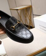 Gucci leather shoes, loafers - Image 6