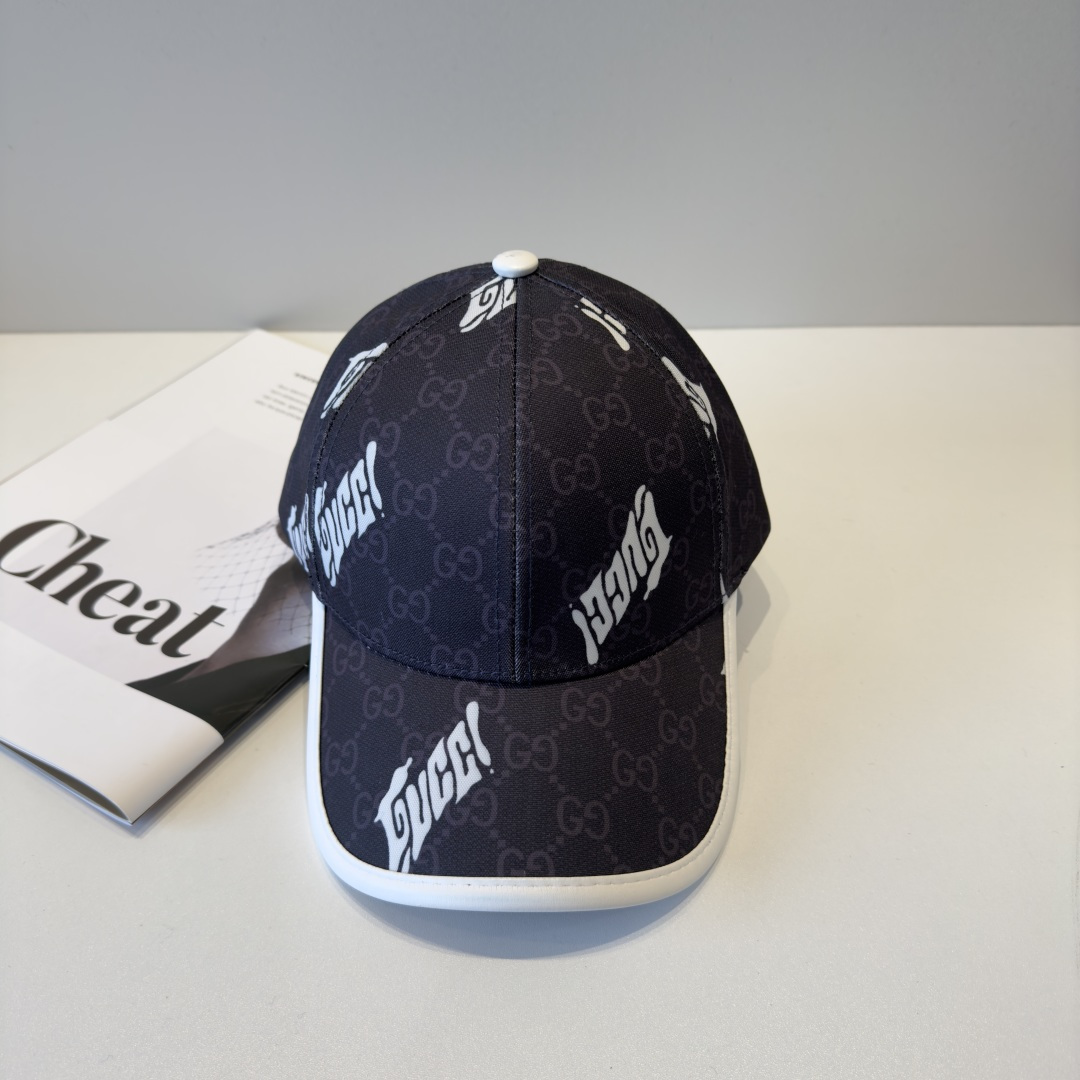 古奇棒球帽♥️GUCCI🧢官网新品，棒球帽，原单品质火爆来袭 🔥🎩 工艺非常精美 高档大气上档次！低调奢华，方便携带！跑量！