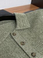 The latest fashion trend effect of the 2025 autumn and winter new knitted wool sweater long sleeved sweater, with fashionable new charm, elements and modern street style fusion, is a "heavenly official's work" with full beauty value Customer supplied knitted wool fabric! Flat series design! The touch is smooth and delicate, and the breathable and comfortable feeling is impeccable The minimalist and fashionable design comes from the latest techniques of trendy fashion, showcasing avant-garde and unique personality A must-have item for fashionistas to express the meticulous fashion atmosphere of the new season 👫 Same gender design. Size: M-3XL - Image 8