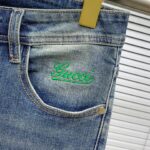 【Gucci Jeans | Classic Denim, Engraved with Luxury DNA】 When street style meets haute couture, a pair of jeans can become a badge of status.
Deconstructing the language of denim with centuries-old craftsmanship, we infuse every inch of fabric with a modern attitude and luxurious details, making everyday wear a silent declaration of taste.
✨ A pair of jeans is an attitude, and even more so, a legacy.
It's not just a wardrobe essential, but also an interpretation of the brand's spirit—
"From suitcases to jeans, we have always defined the boundaries of luxury with the ultimate craftsmanship."
Sizes: 28-42 - Image 6