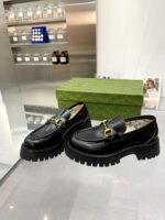 Gucci leather shoes, loafers - Image 3