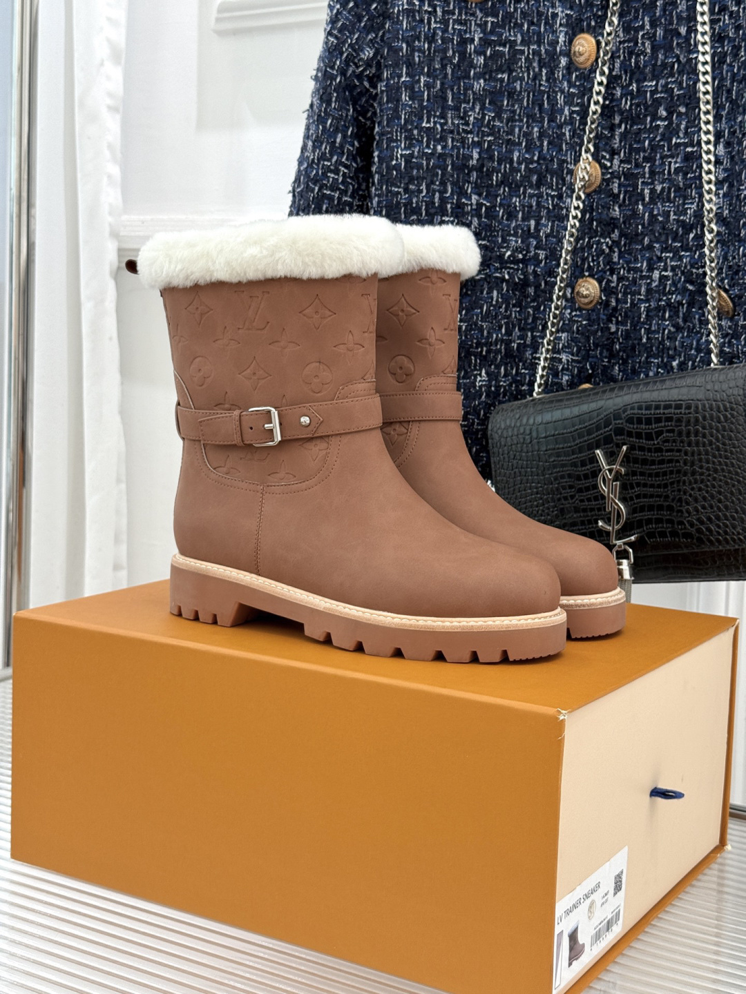 Louis Vuitton trainer boots