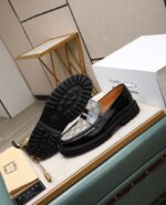 Gucci leather shoes, loafers - Image 5
