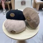 Gucci Gucci wool beret, pumpkin hat, hat shape super regular 100% wool fabric, head circumference 57cm - Image 5