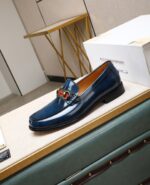 Gucci leather shoes, loafers - Image 6