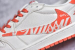 ▪细节鉴定
Travis Scott x Fragment Design x Air Jordan 1 Low OG SP AJ1 斯图西联名 夏日橙 低帮文化休闲板鞋 - Image 3