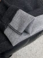 BC autumn and winter new men's straight leg sports casual pants, made of cashmere wool blend fabric, elastic waistband drawstring, and side pocket design, with a well tailored cut, neat stitching, and impeccable details (the highest version in the market for a must-have item). Classic and versatile, with a total casual relaxation feeling on the upper body, comfortable, breathable, and warm while reflecting high-end texture and overall appearance. Order number 29-38 - Image 7