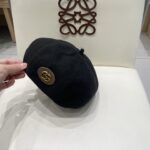 Gucci Gucci wool beret, pumpkin hat, hat shape super regular 100% wool fabric, head circumference 57cm - Image 8