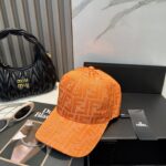 FENDI Oldflower Alphabet Baseball Hat 🧢 FD's old flower fisherman hat is really stylish. It's a super popular fisherman hat that looks fashionable and versatile all year round 🉑 Wearing a huge outfit is easy to match 🥰 - Image 6