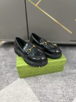 Gucci leather shoes, loafers - Image 3