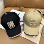 Burberry ☄️ Official website synchronized online 🎊  Korean version new British style customized 1:1 original single quality unisex baseball cap jacquard Meibang craft geological fabric high version quality 🔥🔥🔥 - Image 9
