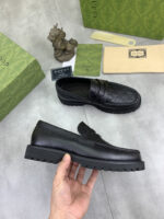 Gucci leather shoes, loafers - Image 6