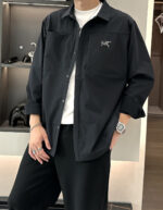 Archaeopteryx shirt jacket | seamlessly blends outdoor and everyday stylesThe Archaeopteryx shirt is truly a favorite among outdoor enthusiasts and everyday fashion enthusiasts!The classic shirt collar design retains the neat feel of formal attire, and the exquisite brand logo on the chest is low-key yet highly recognizable, highlighting the brand's texture.☄️The fabric is comfortable and textured, making it easy to wear without any constraints. Whether you're exploring nature outdoors, commuting, or shopping, you can easily handle it. Paired with casual pants, it is a casual and carefree outdoor trendsetter; Paired with trousers, it can transform into a competent urban elite, with super easy style switching and versatile dressingSize m-xxxl - Image 4
