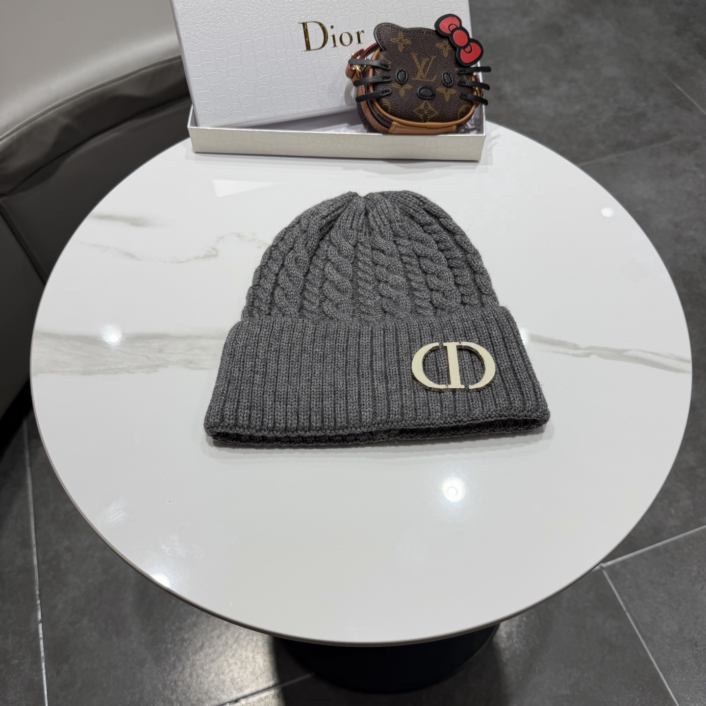 Dior 迪奥针织毛线帽，羊毛帽