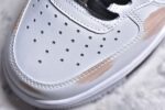 ▪️细节鉴定
NK Air Force 1'07 Mid 白黑棕手绘 手绘断裂 三勾阴影 空军一号