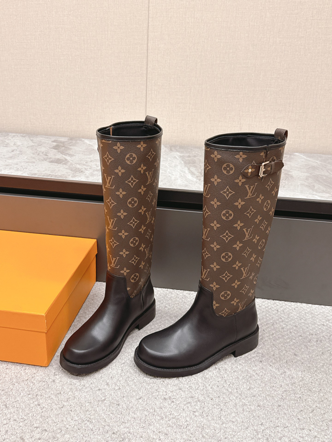 Louis Vuitton trainer boots