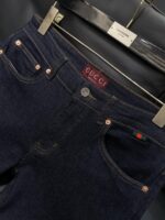 【Gucci Jeans | Classic Denim, Engraved with Luxury DNA】 When street style meets haute couture, a pair of jeans can become a badge of status.
Deconstructing the language of denim with centuries-old craftsmanship, we infuse every inch of fabric with a modern attitude and luxurious details, making everyday wear a silent declaration of taste.
✨ A pair of jeans is an attitude, and even more so, a legacy.
It's not just a wardrobe essential, but also an interpretation of the brand's spirit—
"From suitcases to jeans, we have always defined the boundaries of luxury with the ultimate craftsmanship."
Sizes: 28-42 - Image 3