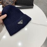普拉达新款针织毛线帽 - Image 4
