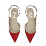 ［上新］vt平底凉鞋款红色漆皮
Size：35-40码 - Image 5