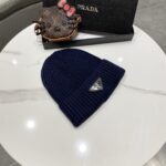 普拉达新款针织毛线帽 - Image 3