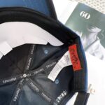 💰新款出货 HERMÈS (爱马仕)最新款原单棒球帽，拼色H，正品开模订制，原版透气帆布面料+原厂精钢调节扣，做工细致，时尚帅气质量超赞！ - Image 7