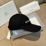 Comes with a box bag, Balenciaga classic original baseball cap, 1:1 custom mold, brand new 3D embroidery, exquisite and flawless! Original canvas fabric+top layer cowhide, meticulous workmanship, original factory quality, exclusive physical photography. - Image 4