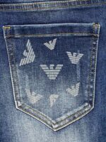 【Armani Jeans | Classic Denim, Embossed with Luxury DNA】 When streetwear meets haute couture, a pair of jeans can become a badge of status.
Deconstructing the language of denim with centuries-old craftsmanship, we infuse every inch of fabric with a modern attitude and luxurious details, making everyday wear a silent declaration of taste.
✨ A pair of jeans is an attitude, and even more so, a legacy.
It's not just a wardrobe essential, but also an interpretation of the brand's spirit—
"From suitcases to jeans, we have always defined the boundaries of luxury with the ultimate craftsmanship."
Sizes: 28-42 - Image 8