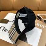 Burberry ☄️ Official website synchronized online 🎊  Korean version new British style customized 1:1 original single quality unisex baseball cap jacquard Meibang craft geological fabric high version quality 🔥🔥🔥 - Image 4