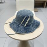 Gucci American Retro Western Cowboy Fisherman's Hat for Women 2025 New Big Head Waist Sunscreen Outdoor Mountaineering Hat - Image 2