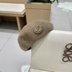 Gucci Gucci wool beret, pumpkin hat, hat shape super regular 100% wool fabric, head circumference 57cm - Image 8