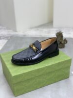 Gucci leather shoes, loafers - Image 4