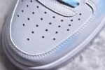 ▪️细节鉴定
NK Air Force 1'07 Mid 天蓝色 手绘断裂 三勾阴影 空军一号