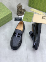 Gucci leather shoes, loafers - Image 3