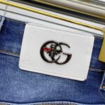 【Gucci Jeans | Classic Denim, Engraved with Luxury DNA】 When street style meets haute couture, a pair of jeans can become a badge of status.
Deconstructing the language of denim with centuries-old craftsmanship, we infuse every inch of fabric with a modern attitude and luxurious details, making everyday wear a silent declaration of taste.
✨ A pair of jeans is an attitude, and even more so, a legacy.
It's not just a wardrobe essential, but also an interpretation of the brand's spirit—
"From suitcases to jeans, we have always defined the boundaries of luxury with the ultimate craftsmanship."
Sizes: 28-42 - Image 8
