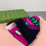 Comes with dust bagGUCCI Original Single Hat Official Website New Product Launch with Decorative Knitted Hat, Love [Love] Wool and Cashmere Double layer Hat 😱😘 Warm and stylish, simple and elegant, more fashionable and high-end! - Image 8