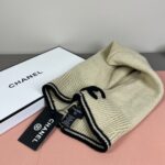 Chanel官网品质香奈儿秋冬网红时尚博主推荐款毛线帽，小红书爆款，手感超柔软舒适的针织线帽，弹性极佳！ - Image 5