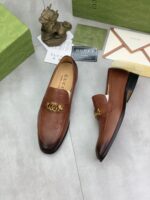 Gucci leather shoes, loafers - Image 3