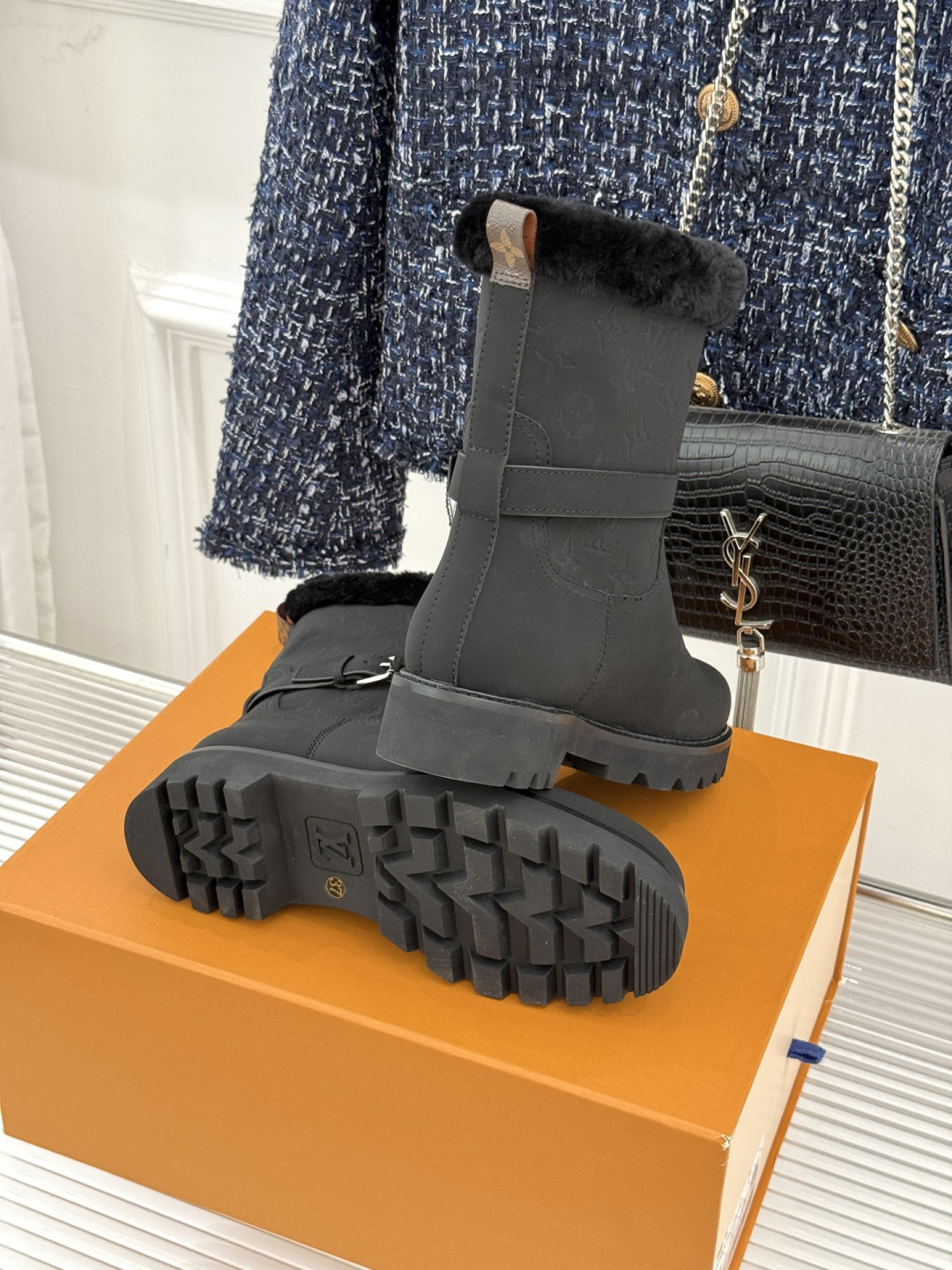 Louis Vuitton trainer boots