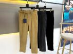 The latest men's casual corduroy trousers from 1V Vuitton and SS for autumn and winter, featuring classic slanted pockets and a small straight cut silhouette, are a must-have item for fashionable men's wardrobes! Men's business and leisure versatile and simple style! Fashionable, simple and versatile pants, regardless of body shape or age, any man can wear them with a sense of fashion! Customized from the original factory, made of high-end high gram heavy fleece pure cotton fabric, the fabric feels smooth and soft, with a strong sense of drape. It is super comfortable and skin friendly to wear, which is the high-end texture that can only be reflected by the original fabric and craftsmanship! The three-dimensional slim fit cut design is very suitable for Asian body shapes to wear. It is a pair of pants with a very high-end appearance, definitely a pair of pants that looks explosive, perfect for both business and leisure! 28-38 (without 35, 37) - Image 3