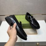Gucci leather shoes, loafers - Image 7