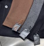 LP NuoyoupianyaColor: Black, Coffee, GreySize: M-4XL 178 135 pounds, wearing L, maximum wearing 190 poundsIntroduction: New men's wool suit jacket for autumn and winter 2025. The latest new product on the cabinet, exclusively launched nationwide, uses 60% wool fabric, with delicate and textured feel. The unique design of the entire garment is distinctive, and the pattern and cutting are quite stylish. It follows the brand's usual exquisite and elegant temperament, reproducing the contemporary style of men's clothing design. The most unique feature lies in the minimalist and atmospheric design, with a strong visual effect and strong style. The details and materials are exquisite everywhere, and the showcase is recommended to give men the most exquisite dressing. The high-end temperament is elegant, and it is a must-have for stylish men. - Image 7